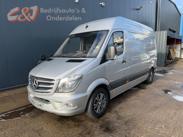 Mercedes Sprinter 3,5t 313 CDI 16V Sloopvoertuig (2015, Zilver)
