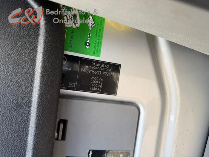 Mercedes Sprinter 3,5t 313 CDI 16V Sloopvoertuig (2015, Zilver)