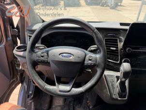 Ford Transit Custom 2.0 TDCi 16V Eco Blue 130 Sloopvoertuig (2020, Donker, Antraciet)