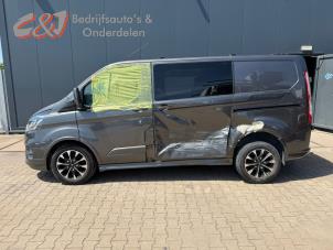 Ford Transit Custom 2.0 TDCi 16V Eco Blue 130 Sloopvoertuig (2020, Donker, Antraciet)