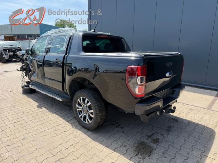 Ford Ranger 2.0 EcoBlue 16V 4x4 Sloopvoertuig (2021, Zwart)