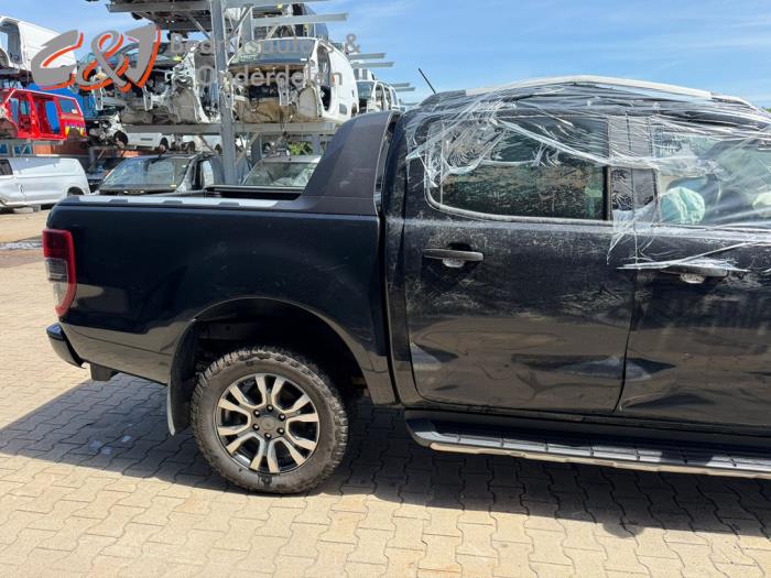 Ford Ranger 2.0 EcoBlue 16V 4x4 Sloopvoertuig (2021, Zwart)