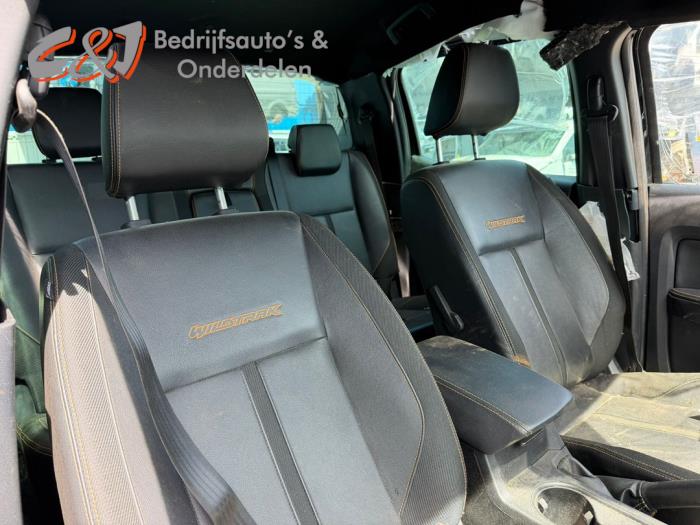 Ford Ranger 2.0 EcoBlue 16V 4x4 Sloopvoertuig (2021, Zwart)