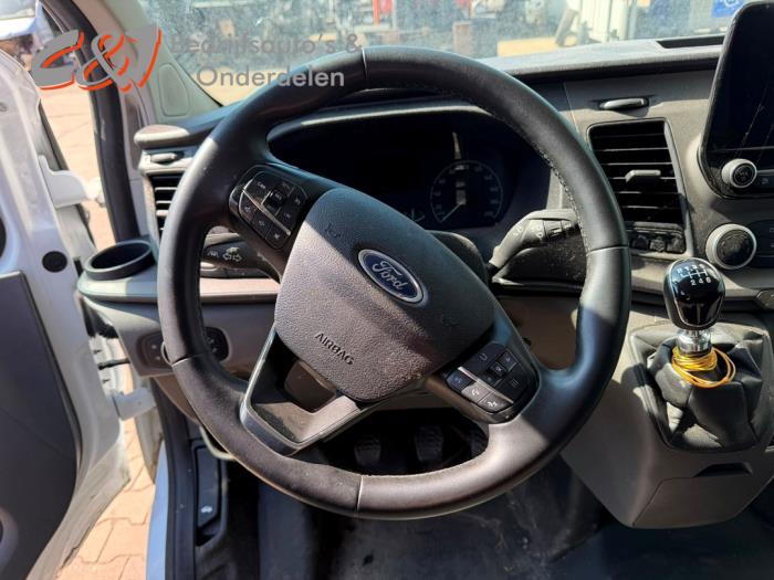Ford Transit Custom 2.0 TDCi 16V Eco Blue 130 Sloopvoertuig (2022, Wit)