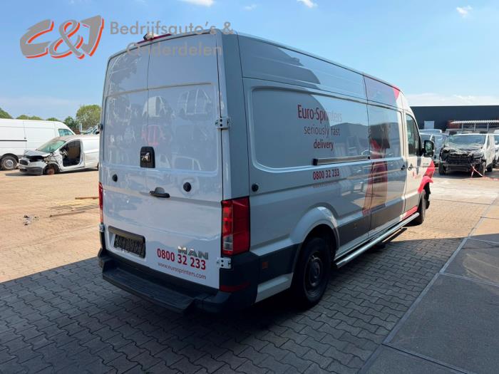 MAN TGE 2.0 TDI Sloopvoertuig (2023, Wit)