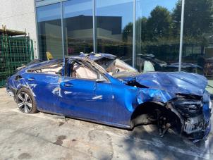 Mercedes C C-300 e 2.0 Turbo Sloopvoertuig (2022, Blauw)