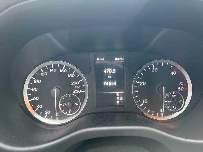 Mercedes Vito 2.2 114 CDI 16V Sloopvoertuig (2017, Zwart)