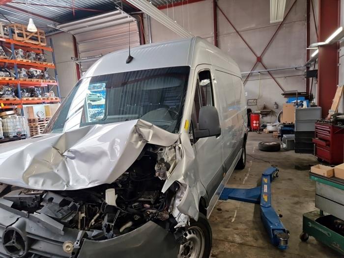 Mercedes Sprinter 3,5t 314 CDI 2.1 D RWD Sloopvoertuig (2021, Zilver)