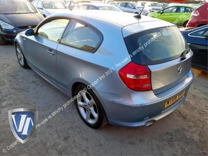 BMW 1 serie 116i 1.6 16V Sloopvoertuig (2008, Metallic, Blauw)