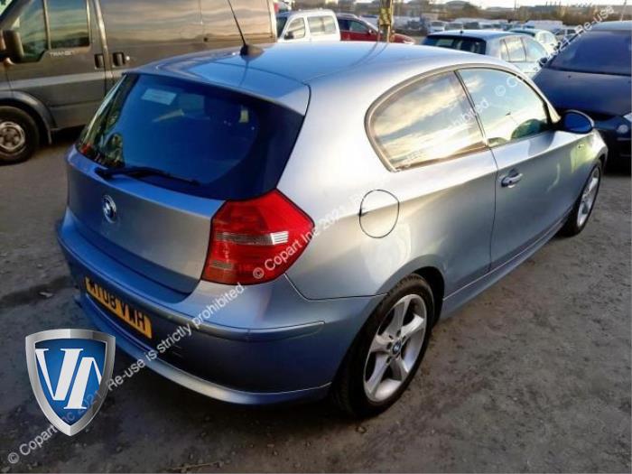 BMW 1 serie 116i 1.6 16V Sloopvoertuig (2008, Metallic, Blauw)