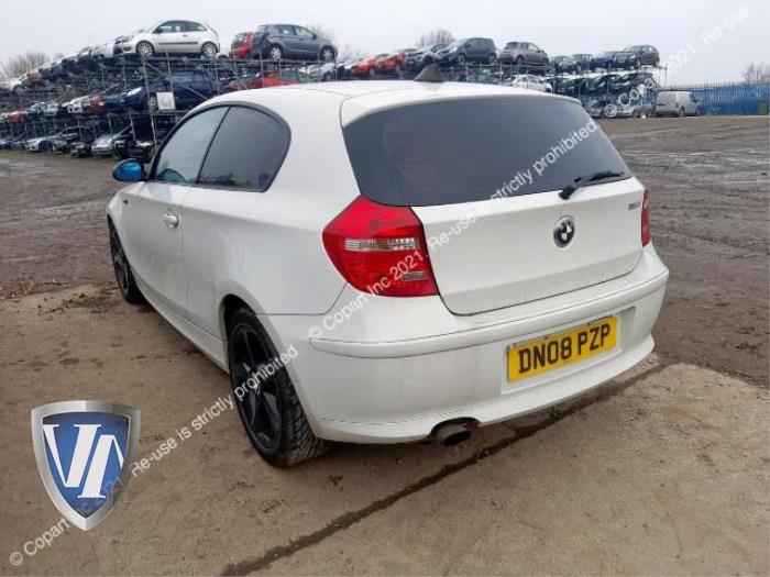 BMW 1 serie 116i 1.6 16V Sloopvoertuig (2008, Wit)