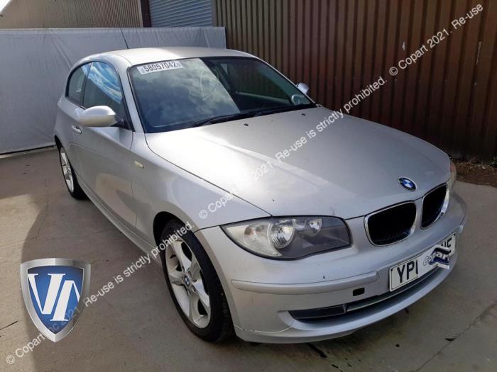 BMW 1 serie 116i 1.6 16V Sloopvoertuig (2008, Metallic, Zilver)