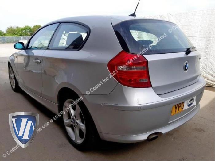 BMW 1 serie 116i 1.6 16V Sloopvoertuig (2008, Metallic, Zilver)