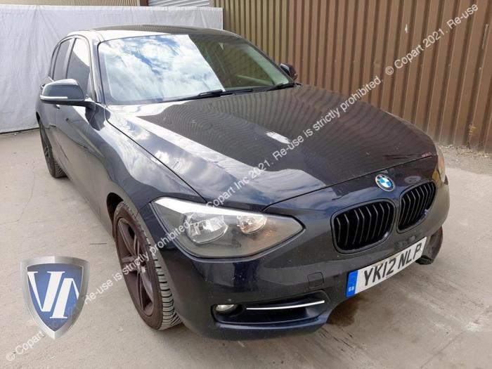 BMW 1 serie 118d 2.0 16V Sloopvoertuig (2012, Zwart)