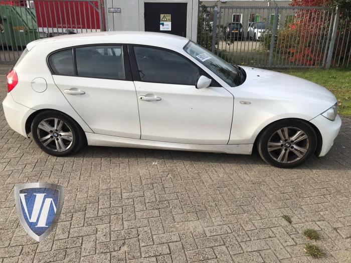 BMW 1 serie 118d 16V Sloopvoertuig (2007, Wit)