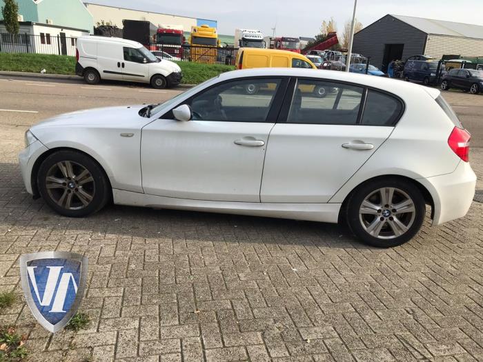 BMW 1 serie 118d 16V Sloopvoertuig (2007, Wit)