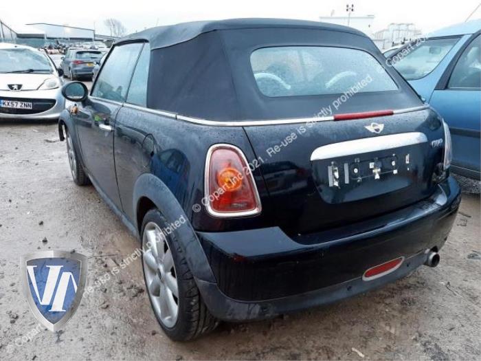 Mini Mini Open 1.6 16V Cooper Sloopvoertuig (2009, Zwart)
