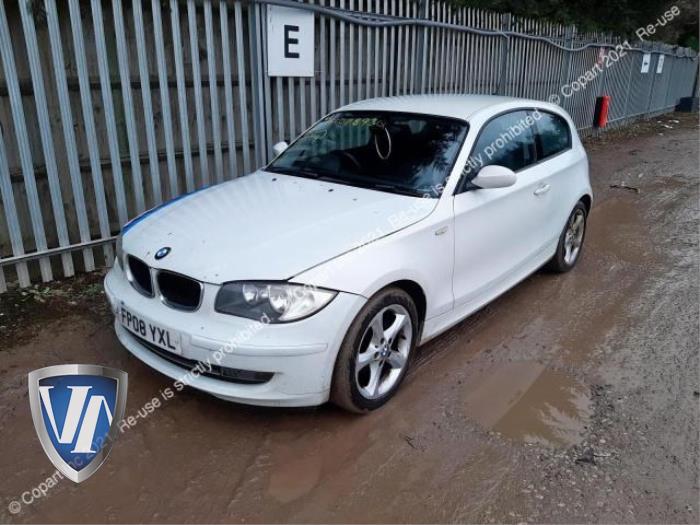 BMW 1 serie 116i 1.6 16V Sloopvoertuig (2008, Wit)