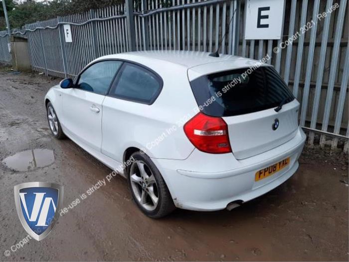 BMW 1 serie 116i 1.6 16V Sloopvoertuig (2008, Wit)