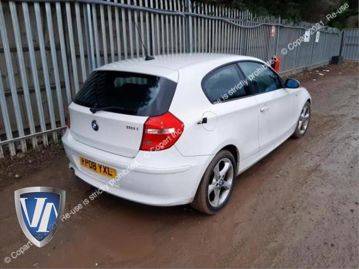 BMW 1 serie 116i 1.6 16V Sloopvoertuig (2008, Wit)