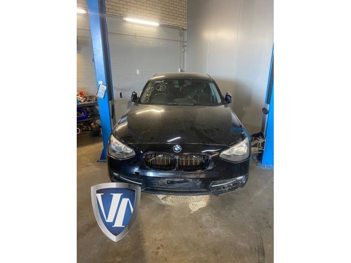 BMW 1 serie 116d 2.0 16V Sloopvoertuig (2012, Zwart)