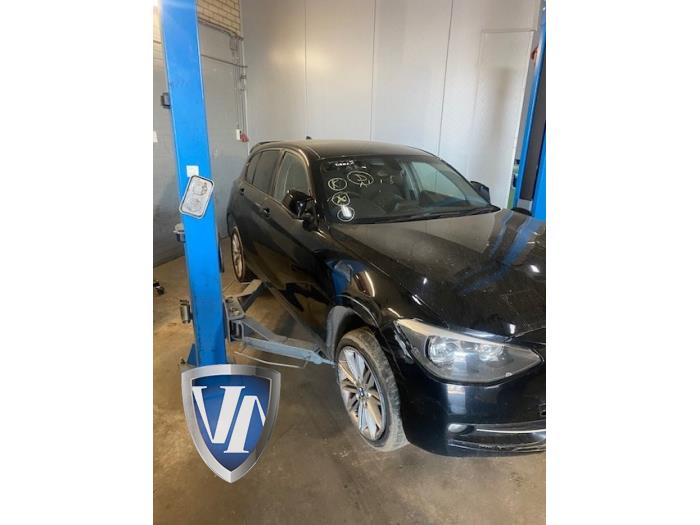 BMW 1 serie 116d 2.0 16V Sloopvoertuig (2012, Zwart)