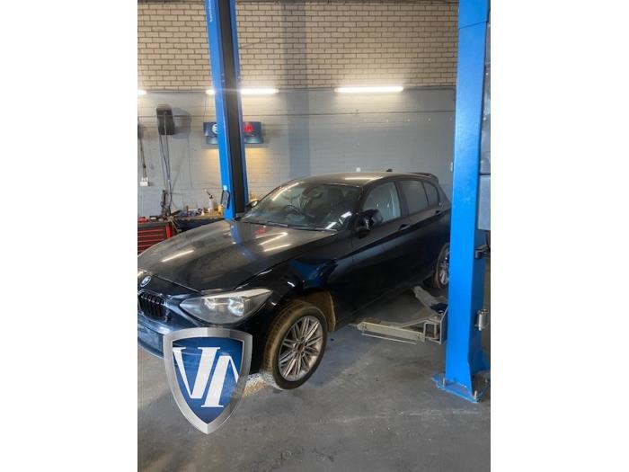 BMW 1 serie 116d 2.0 16V Sloopvoertuig (2012, Zwart)