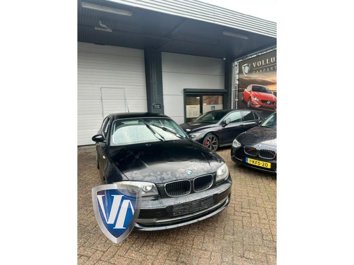 BMW 1 serie 116i 1.6 16V Sloopvoertuig (2008, Zwart)