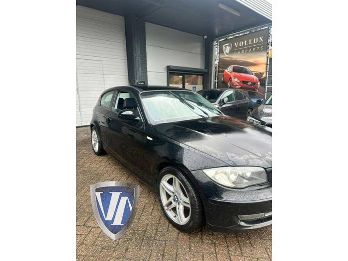 BMW 1 serie 116i 1.6 16V Sloopvoertuig (2008, Zwart)