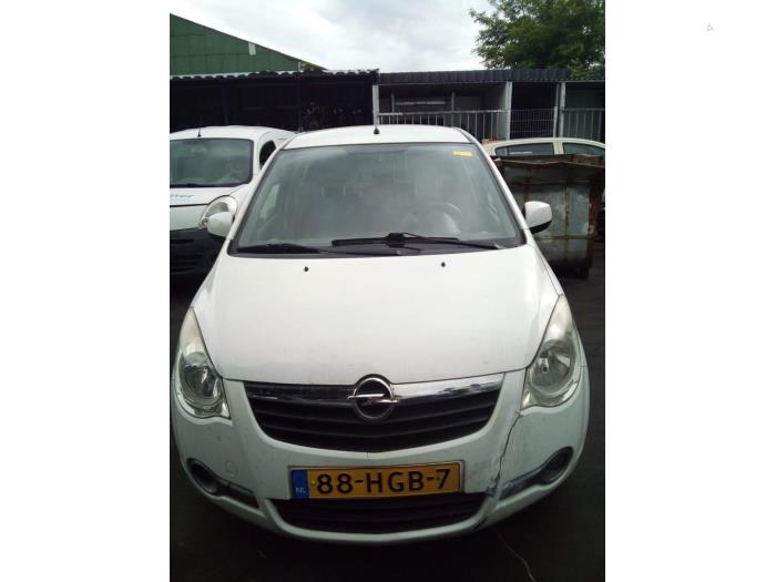 Opel Agila 1.0 12V Sloopvoertuig (2008, Wit)