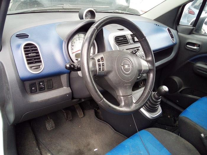 Opel Agila 1.0 12V Sloopvoertuig (2008, Wit)