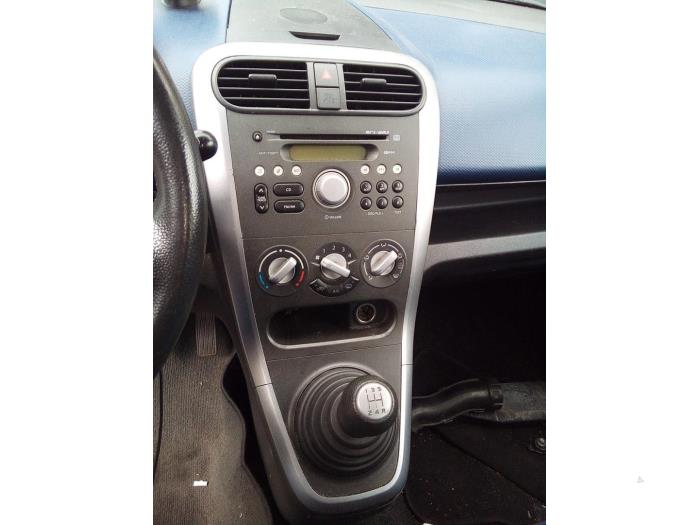Opel Agila 1.0 12V Sloopvoertuig (2008, Wit)