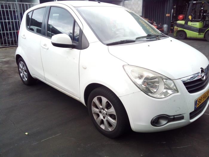 Opel Agila 1.0 12V Sloopvoertuig (2008, Wit)