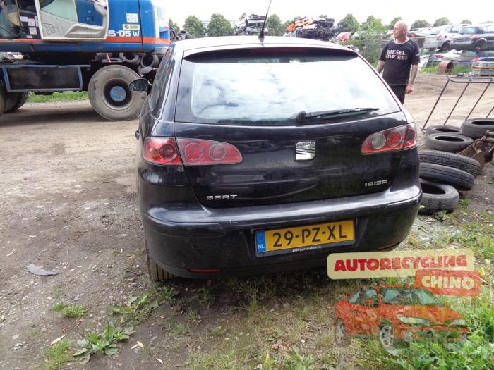 Seat Ibiza III 1.2 12V Sloopvoertuig (2005, Zwart)