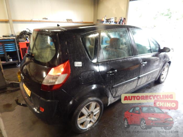 Renault Scénic II 1.6 16V Sloopvoertuig (2006, Zwart)