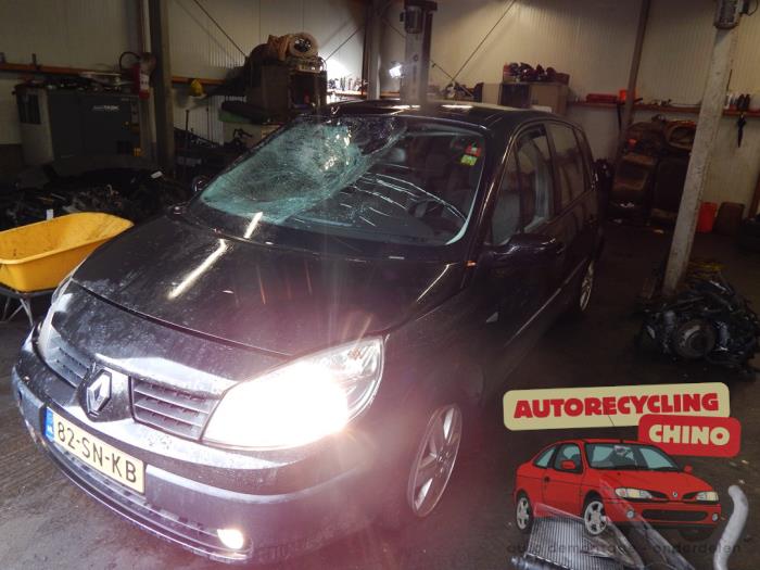 Renault Scénic II 1.6 16V Sloopvoertuig (2006, Zwart)