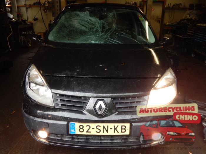 Renault Scénic II 1.6 16V Sloopvoertuig (2006, Zwart)