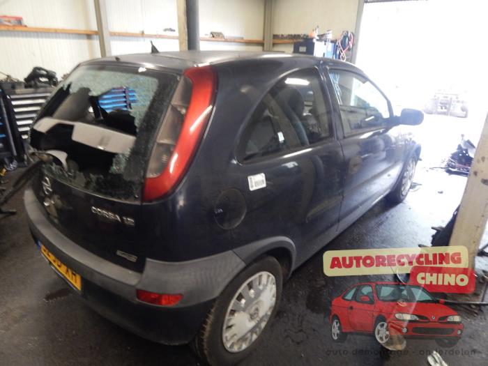 Opel Corsa C 1.2 16V Sloopvoertuig (2002, Blauw)