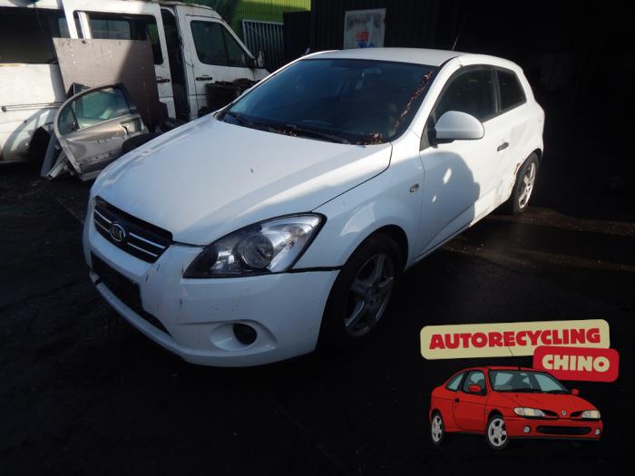 Kia Cee'd Sporty Wagon 1.4 16V Sloopvoertuig (2008, Wit)