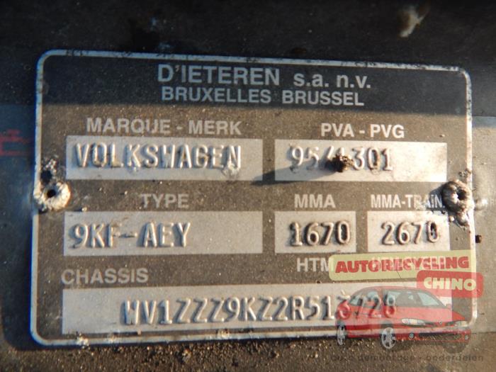 Volkswagen Caddy II 1.9 SDI Sloopvoertuig (2001)