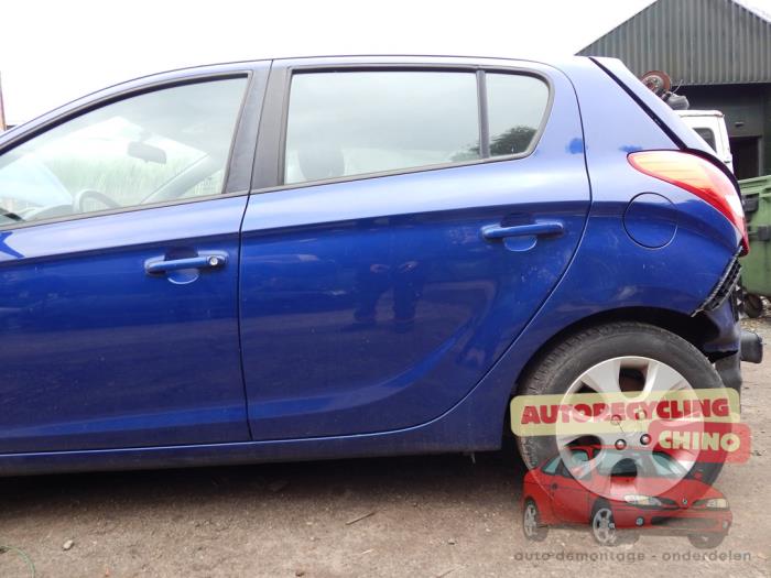 Hyundai i20 1.4 CRDi 16V Sloopvoertuig (2010, Blauw)
