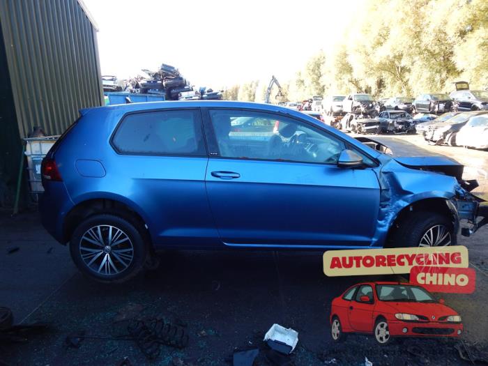 Volkswagen Golf VII 1.2 TSI 16V Sloopvoertuig (2016, Blauw)
