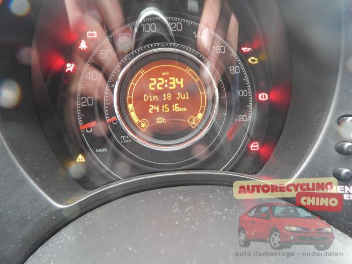 Fiat 500 1.3 MJTD 16V Sloopvoertuig (2008, Wit)