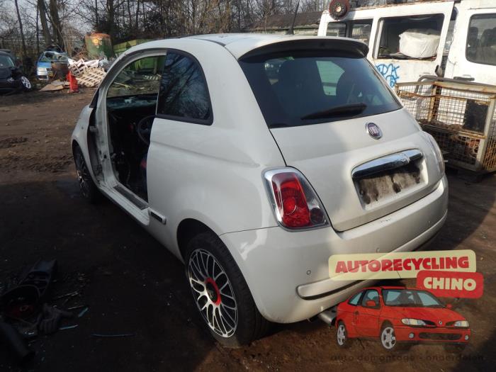 Fiat 500 1.3 MJTD 16V Sloopvoertuig (2008, Wit)