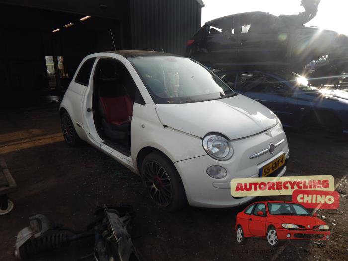 Fiat 500 1.3 MJTD 16V Sloopvoertuig (2008, Wit)