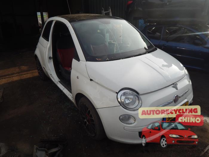 Fiat 500 1.3 MJTD 16V Sloopvoertuig (2008, Wit)
