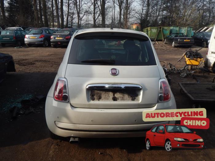 Fiat 500 1.3 MJTD 16V Sloopvoertuig (2008, Wit)