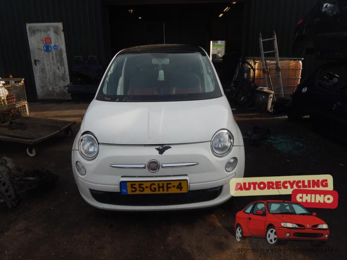 Fiat 500 1.3 MJTD 16V Sloopvoertuig (2008, Wit)