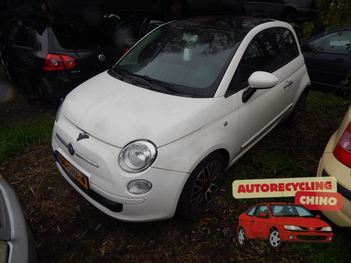 Fiat 500 1.3 MJTD 16V Sloopvoertuig (2008, Wit)