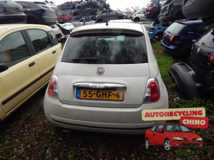 Fiat 500 1.3 MJTD 16V Sloopvoertuig (2008, Wit)